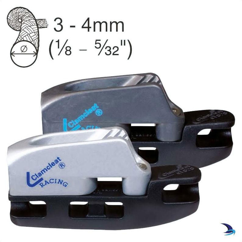 Clamcleat® - Aero Cleat with CL270 Racing Micros Cleat with Becket (CL828-70)